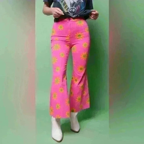 Free People Youthquake Cropped Flares - Picture 5 of 5